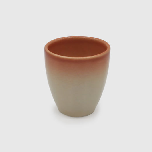 Chávena expresso Essência em beje e ocre