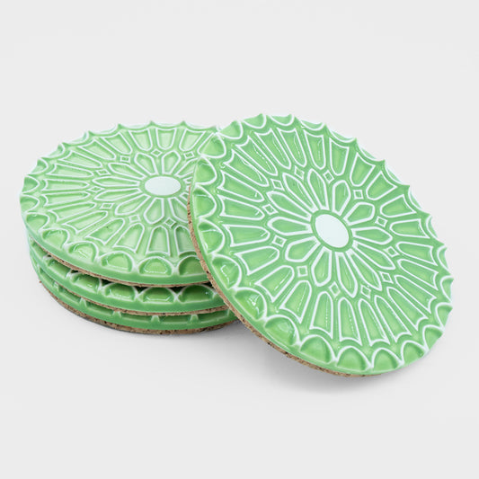 Coaster in green - Verity