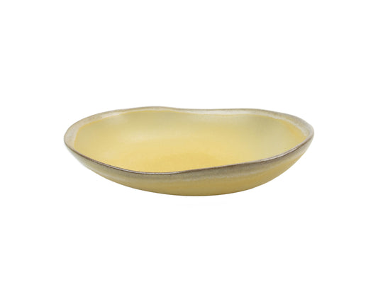 Set of 4 oval bowls in yellow collection Aveiro - Maria Terracota