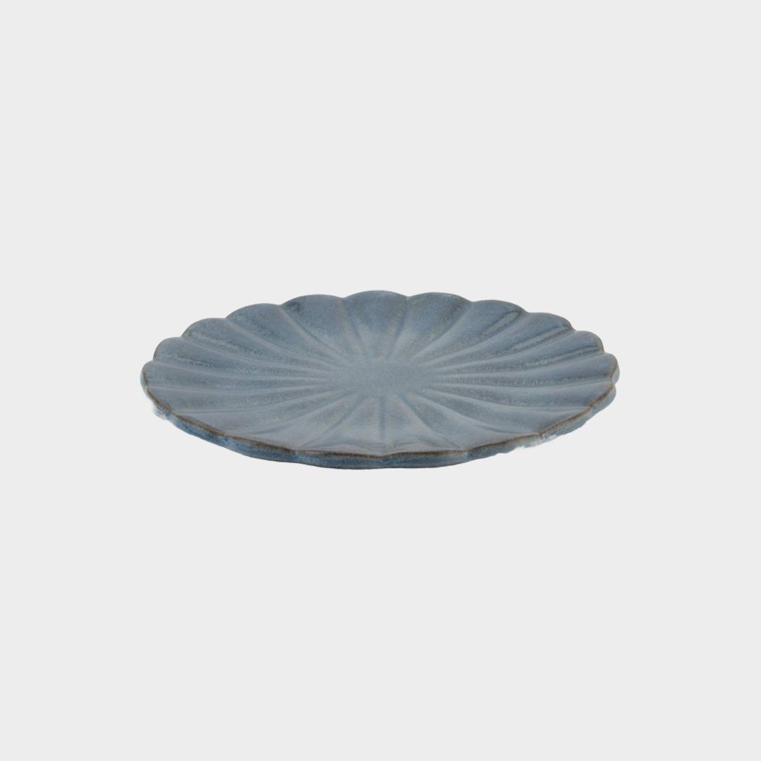 Dessert Plate in blue collection Lagos Maria Terracota