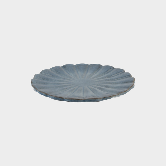 Conjunto 6 pratos sobremesa azul Maria Terracota Lagos