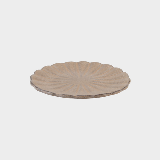 Conjunto 6 pratos sobremesa rosa Maria Terracota Lagos