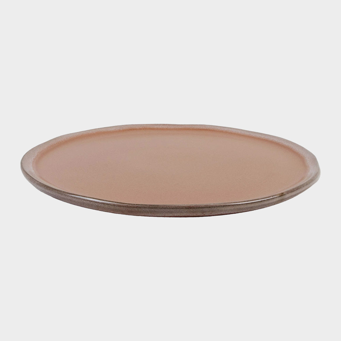 Conjunto 6 pratos de salada rosa Maria Terracota Aveiro