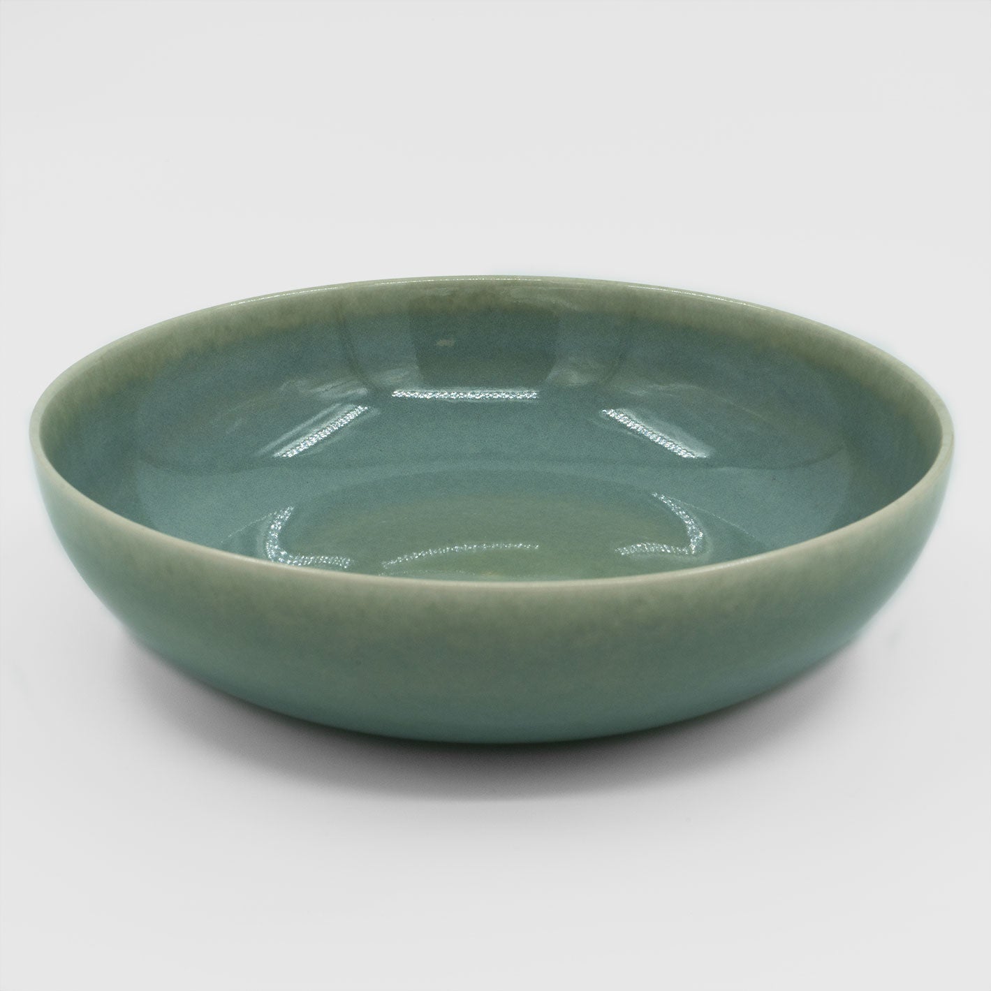 Deep Plate in green Menta