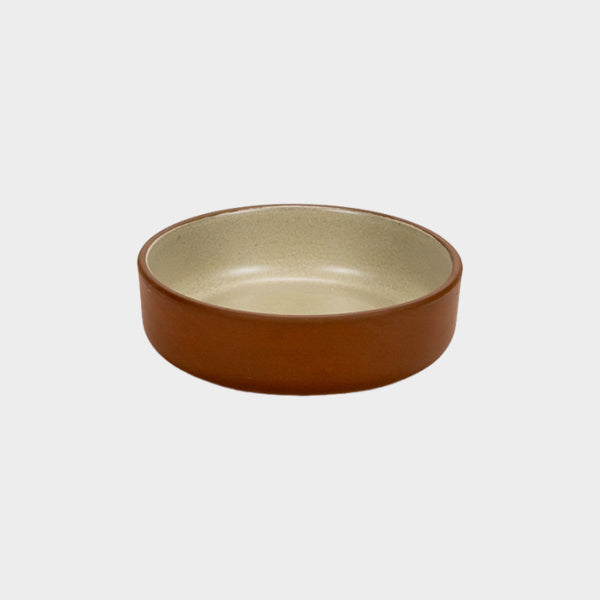 Prato fundo creme Maria Terracota Terra