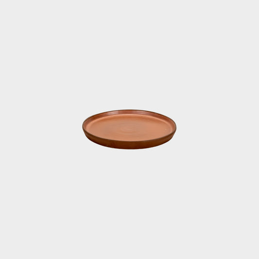 Lot de 6 assiettes à dessert saumon collection Terra Maria Terracota
