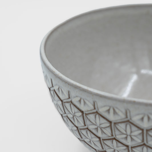 Salad Bowl in Beige Colmeia