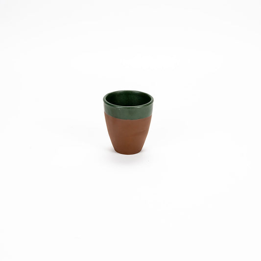 Copo café expresso verde Maria Terracota - Terra