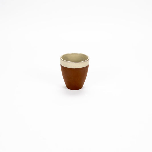 Copo café expresso creme Maria Terracota - Terra