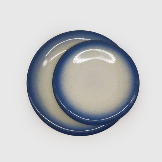 Prato Essência médio azul isara