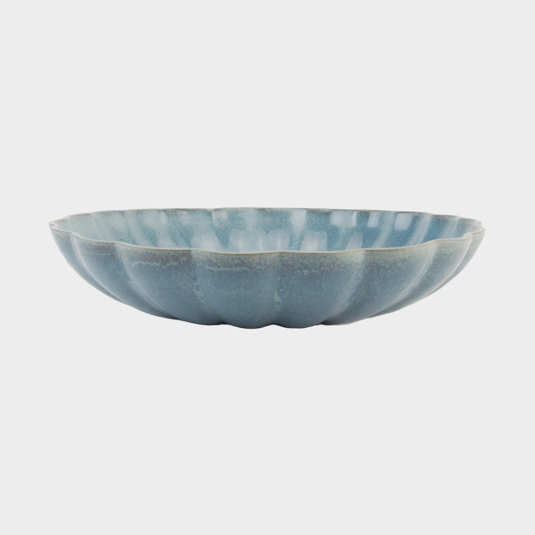 Taça salada azul Maria Terracota Lagos