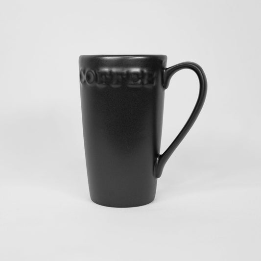 Caneca preta Coffee
