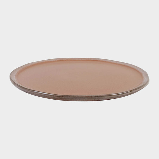 Set of 6 dinner plates in rose collection Aveiro - Maria Terracota 